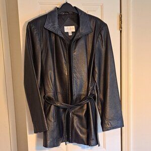 Worthington Black Leather